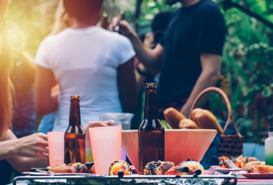 These collapsible tables are a tailgating essential
