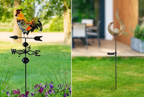 Decorative garden stakes to enhance your outdoor aesthetic