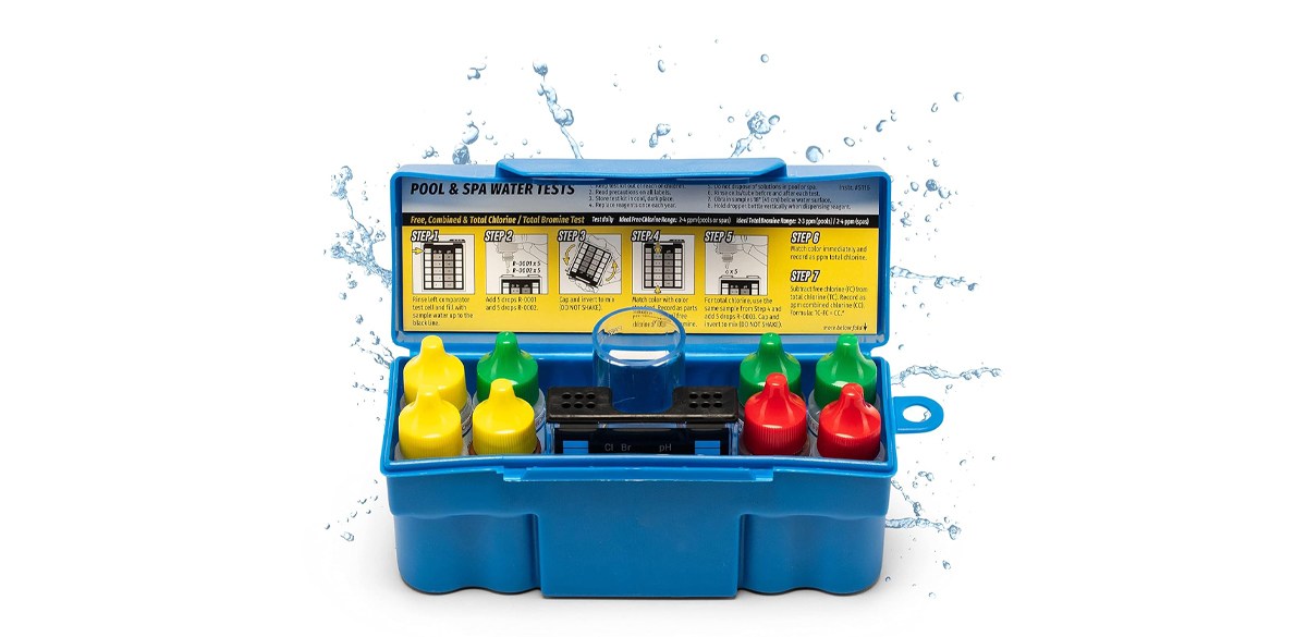 Taylor K-1004 DPD, 6-in-1 Pool Test Kit Taylor K-1004 DPD, 6-in-1 Pool Test Kit