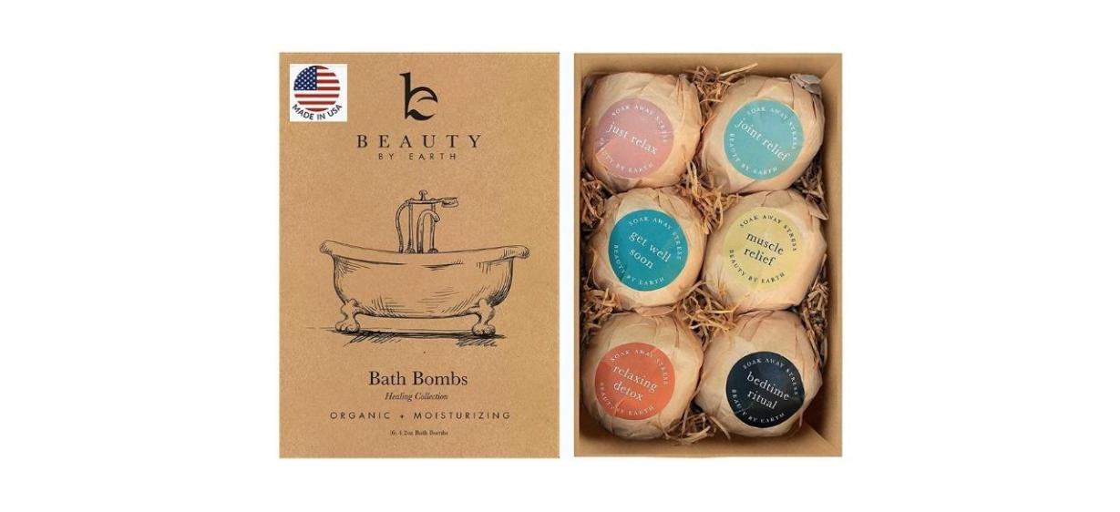 Beauty By Earth Organic Bath Bombs Beauty By Earth Organic Bath Bombs
