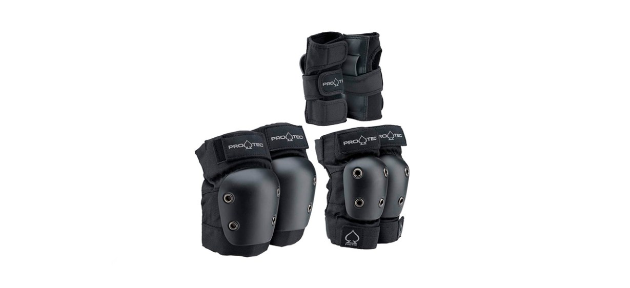Best Pro-Tec Black Street Kids Skateboarding Protection Set Best Pro-Tec Black Street Kids Skateboarding Protection Set