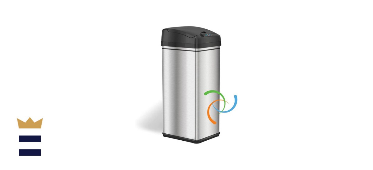 iTouchless 13-gallon Automatic Sensor Touchless Trash Can