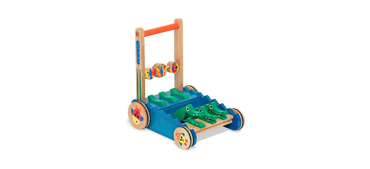 Melissa and Doug Chomp and Clack Alligator Push Toy Melissa and Doug Chomp and Clack Alligator Push Toy