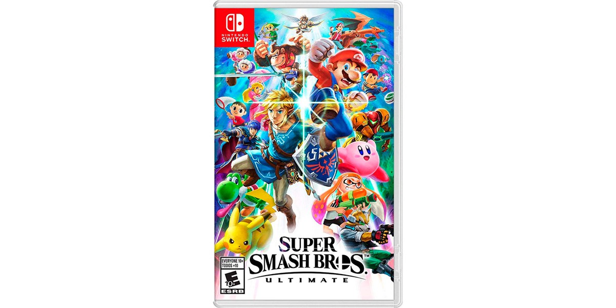 Super Smash Bros. Ultimate on white background