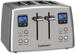 Cuisinart CPT-435 Countdown 4-Slice Brushed Stainless Steel Toaster