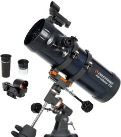 Celestron AstroMaster 114EQ Newtonian Telescope