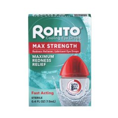 Rohto Cool Max Maximum Redness Relief Cooling Eye Drops