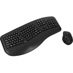 Adesso Tru-Form 1500 Wireless Ergonomic Keyboard