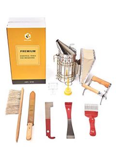 BeeCastle Beekeeping Tools, 9-Piece Kit