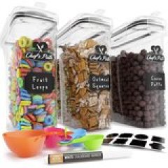 Chef's Path Cereal Containers Storage Set