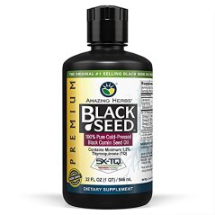 Amazing Herbs Black Seed Cold-Pressed Oil