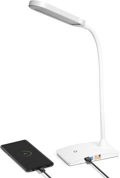 TW Lighting The IVY LED Desk Lamp with USB Port