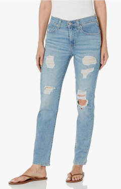 Levi's High-Rise Straight Leg Jeans