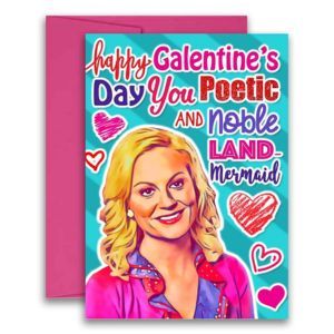 CHRONICALLYFUNNY Leslie Knope-Inspired Galentine's Day Card