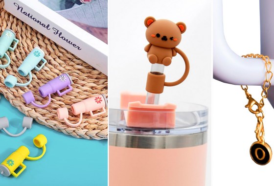 Stanley cup toppers are in, and you can find a bunch on Amazon