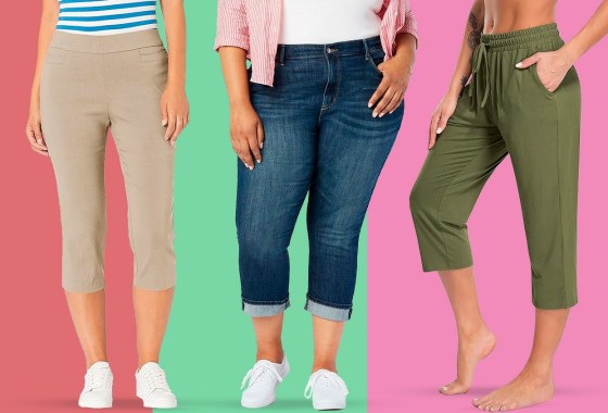 Yes, the ’90s are back — this time in the form of capri pants