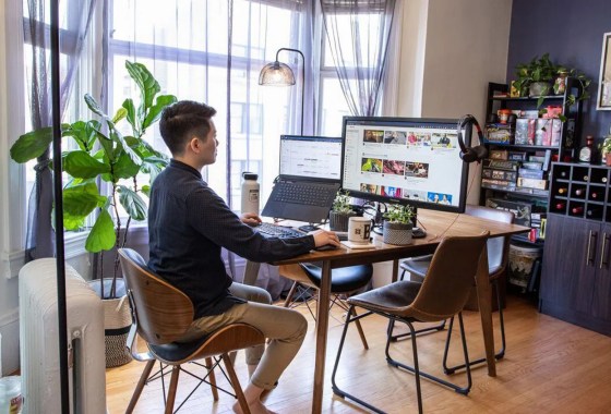 How to maximize a WFH setup in small spaces