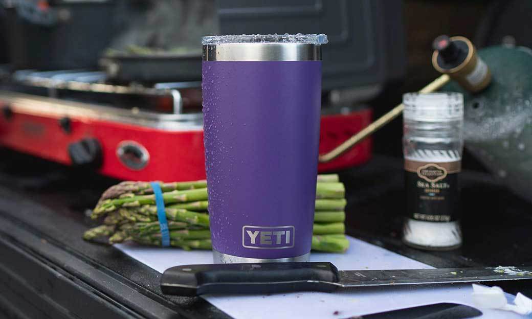 The all-new YETI Rambler™ Beverage Bucket, featuring ultra-durable  stainless steel double-wall vacuum insulation to keep the day on ice.…