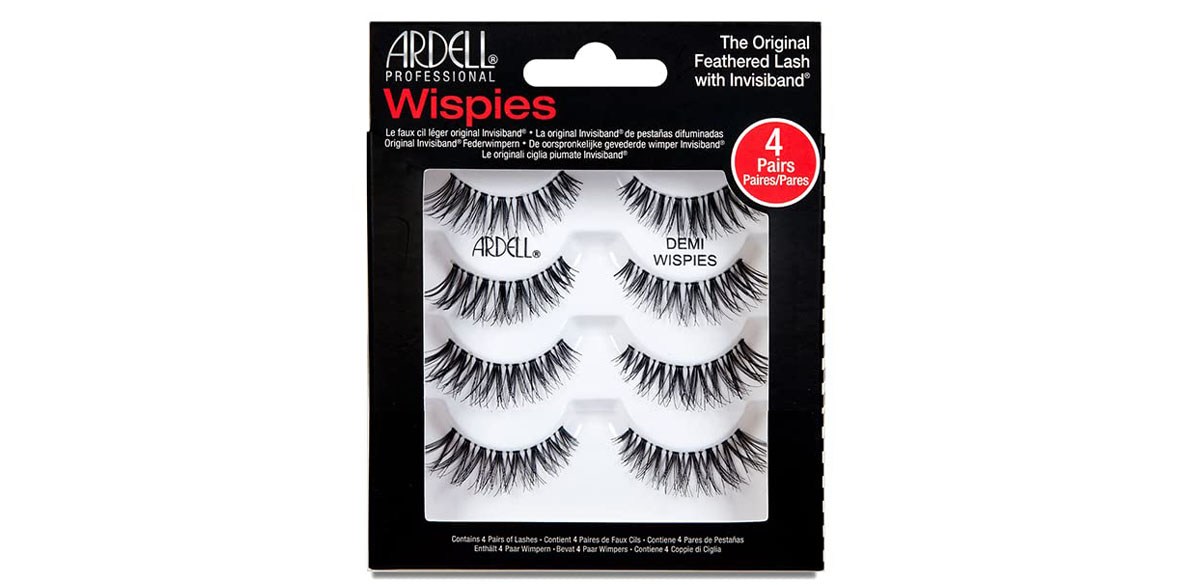 Ardell Demie Wispies False Eyelashes, Black - Full Volume