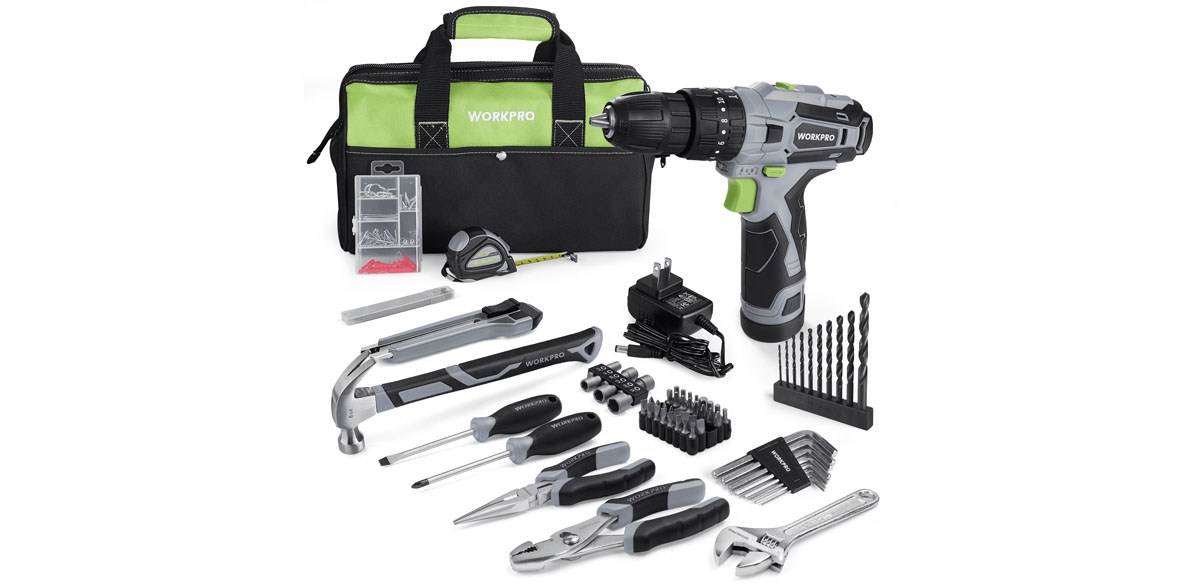 WORKPRO 12V Cordless Drill