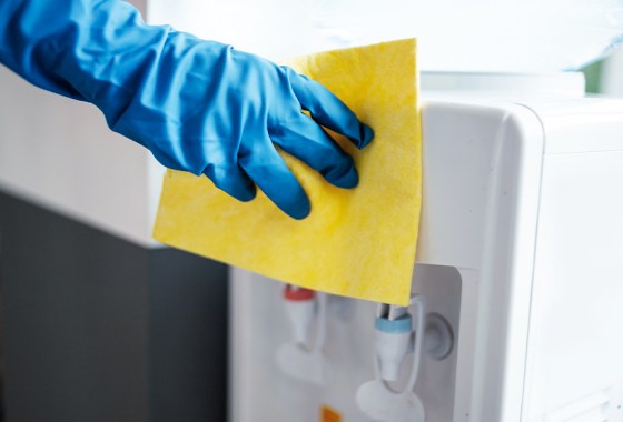 How to clean a water cooler