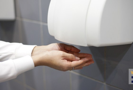 Dyson hand dryer vs. Xlerator hand dryer
