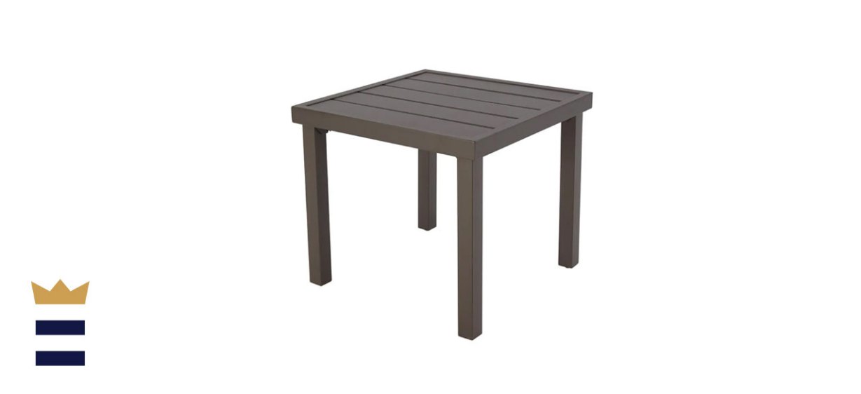 Fernlake Steel Outdoor Patio Side Table
