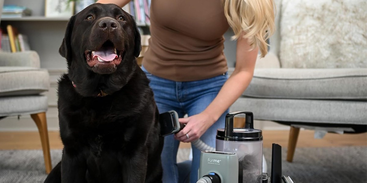 FurMe Professional Plus Pet Grooming Vacuum Kit