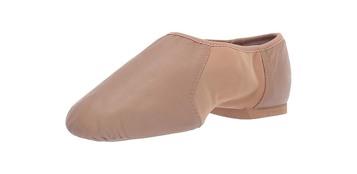 Bloch Women's Neo-Flex Leather Slip-On Jazz Shoes