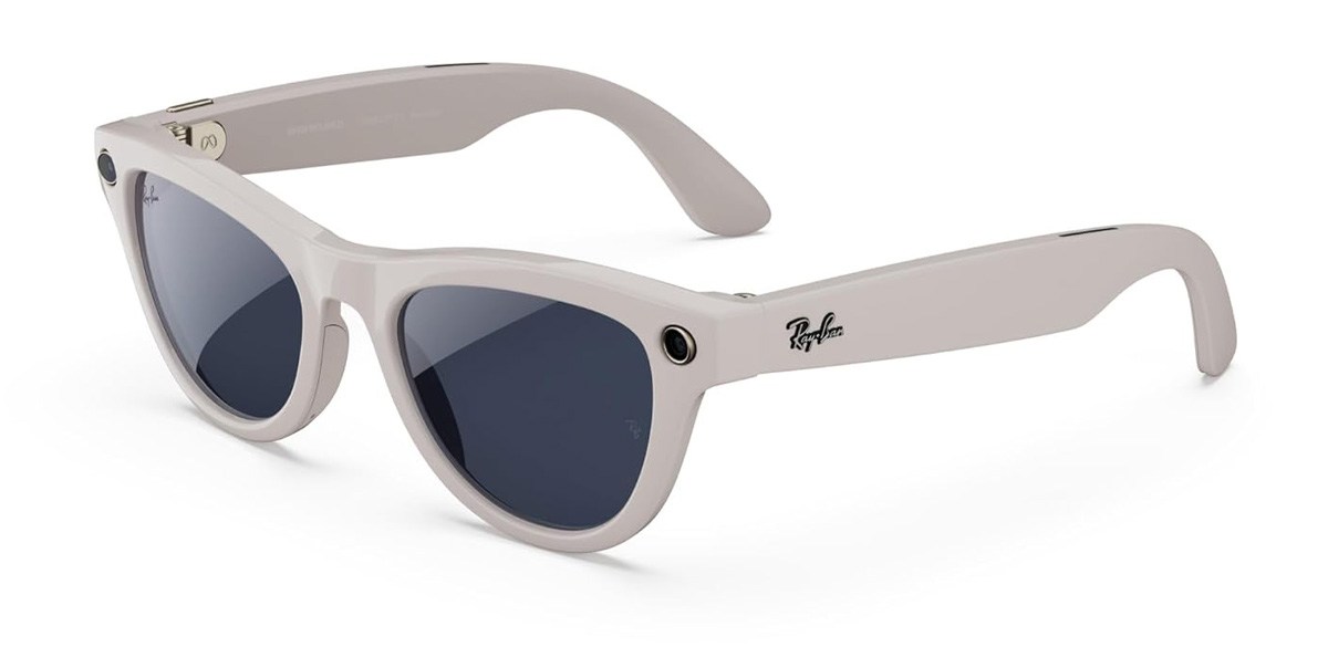 Ray-Ban Meta (Gen 1), Skyler, Shiny Chalky Grey
