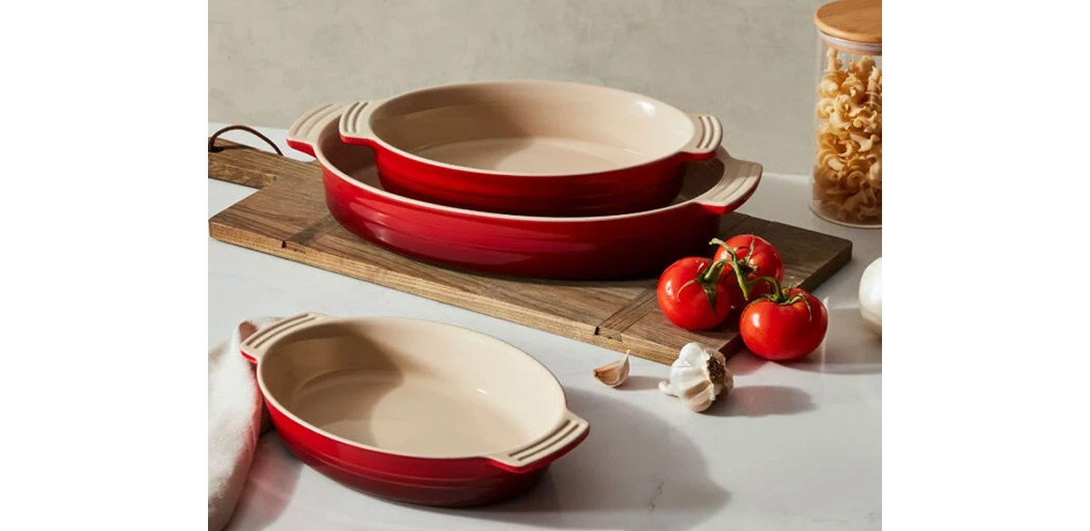 Le Creuset Classic 3-Piece Oval Baking Dish Set