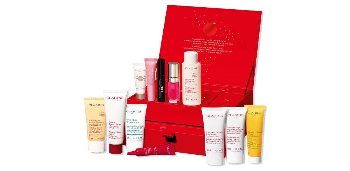 Clarins 12-Day Advent Calendar