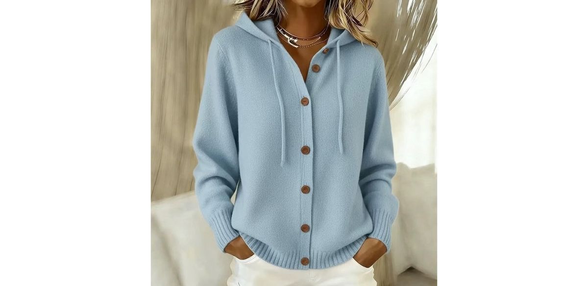 Generic Cashmere Sweaters for Women Hooded
