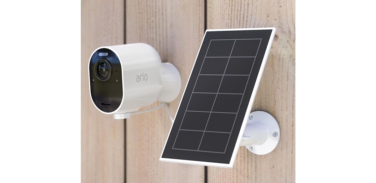 Arlo Solar Panel Charger for Arlo Ultra and Pro Floodlight Cameras