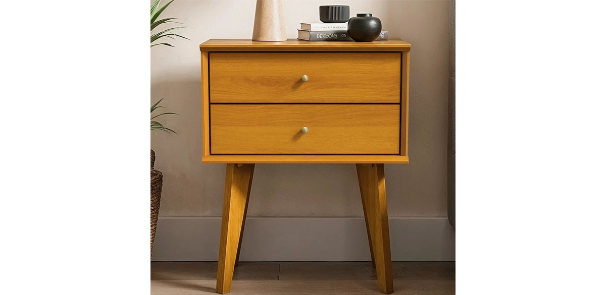 Branquinha 2 Drawer 22in H Nightstand