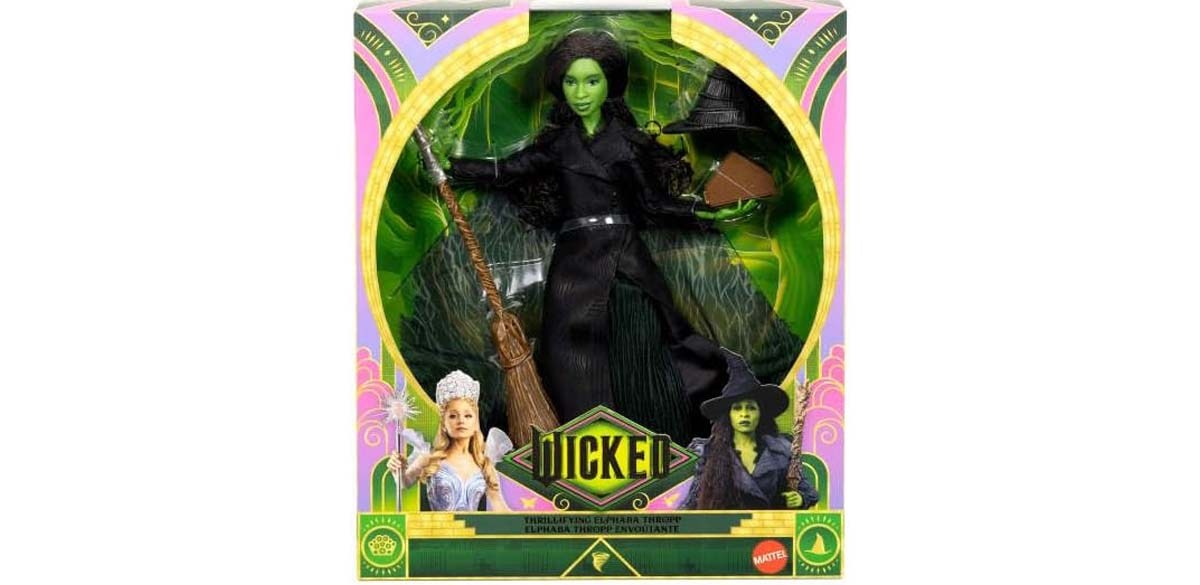 Mattel Universal Pictures' Wicked for Good Deluxe Elphaba Fashion Doll