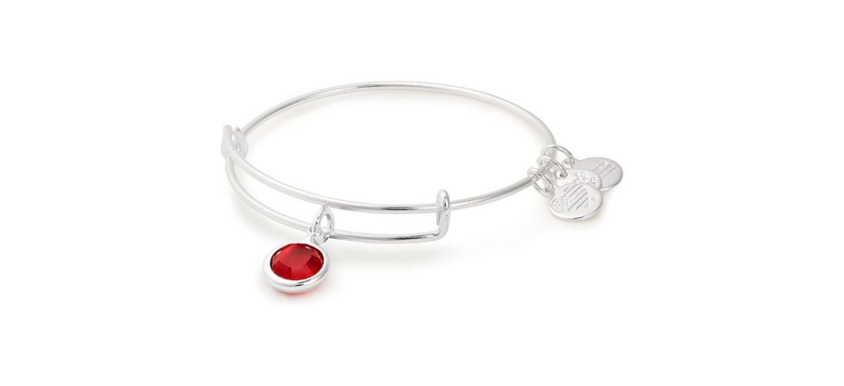 Alex and Ani Birthstones Expandable Bangle