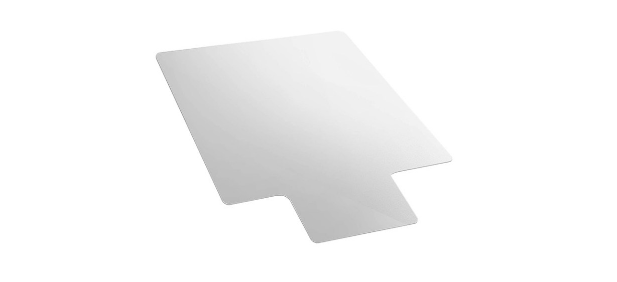 Amazon Basics Polycarbonate Chair Mat with Lip for Hardwood Floors