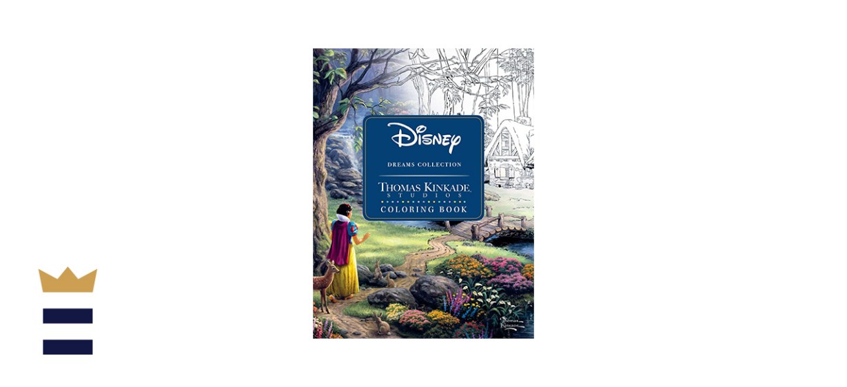 Andrews McMeel Publishing “Disney Dreams Collection Thomas Kinkade Studios Coloring Book”