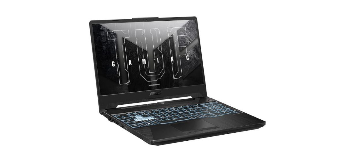 Asus TUF Gaming A15 (2024) Gaming Laptop on white background