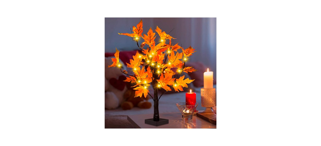 Best 24-Inch Fall Lighted Maple Tree