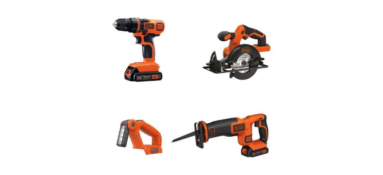 Best Black and Decker 20-Volt Max Cordless Drill Combo Kit