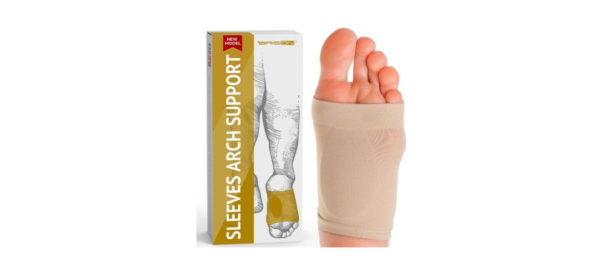 BRISON Metatarsal Compression Arch Support Sleeve