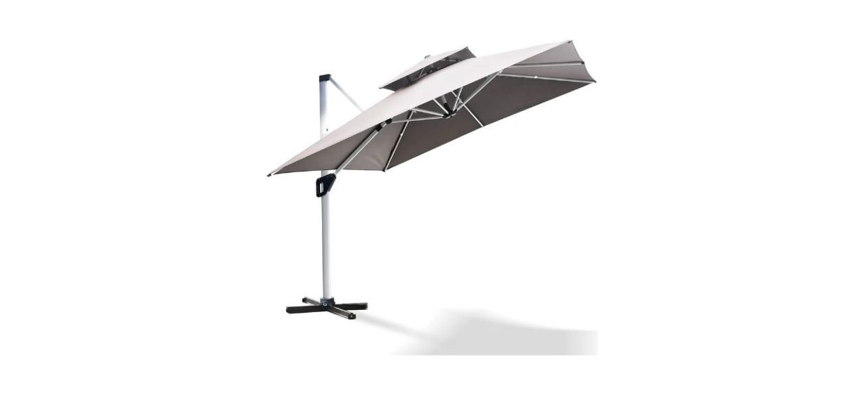 What's the difference between an offset umbrella and a cantilever umbrella?