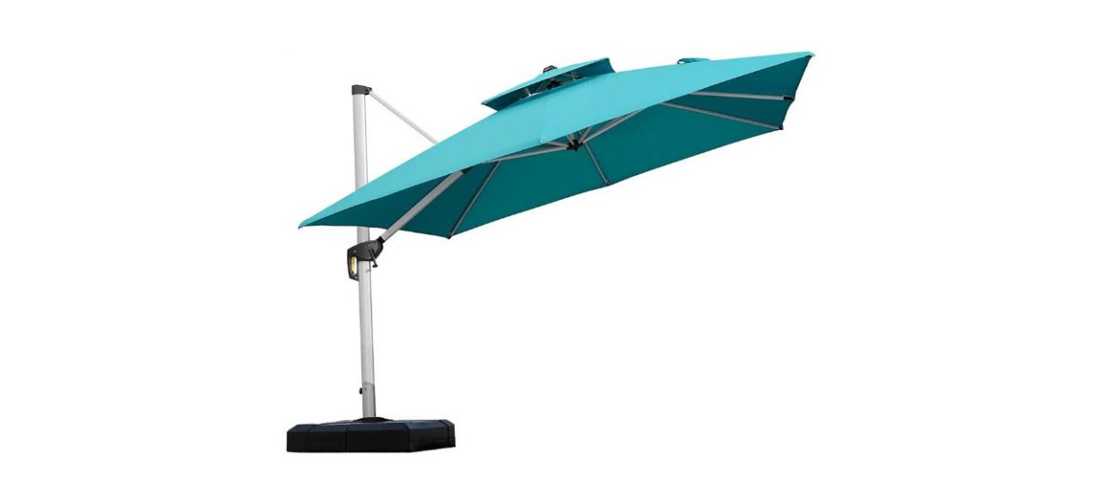 What's the difference between an offset umbrella and a cantilever umbrella?