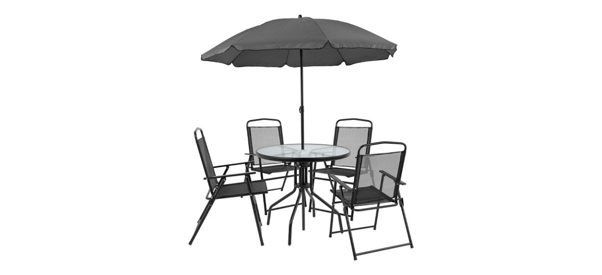 Best Flash Furniture Nantucket 6-Piece Patio Garden Table Set Best Flash Furniture Nantucket 6-Piece Patio Garden Table Set
