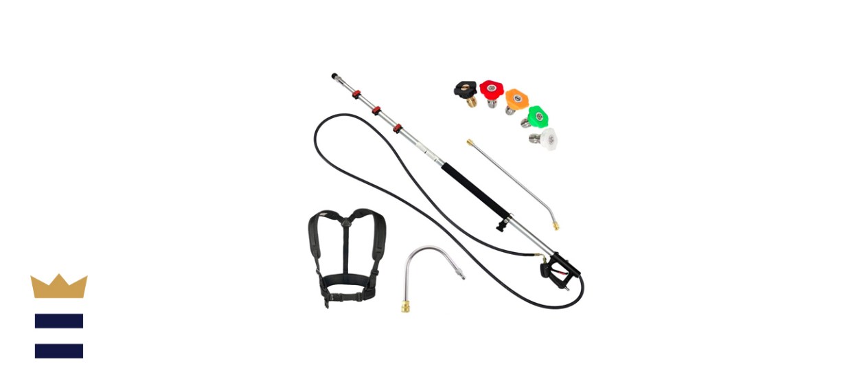Buyplus Telescoping Pressure Washer Extension Wand