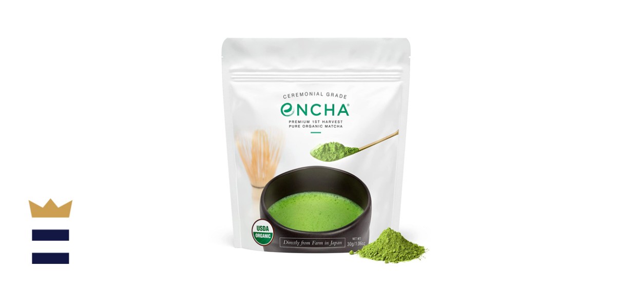 Encha Ceremonial Grade First Harvest Organic Matcha Green Tea Powder