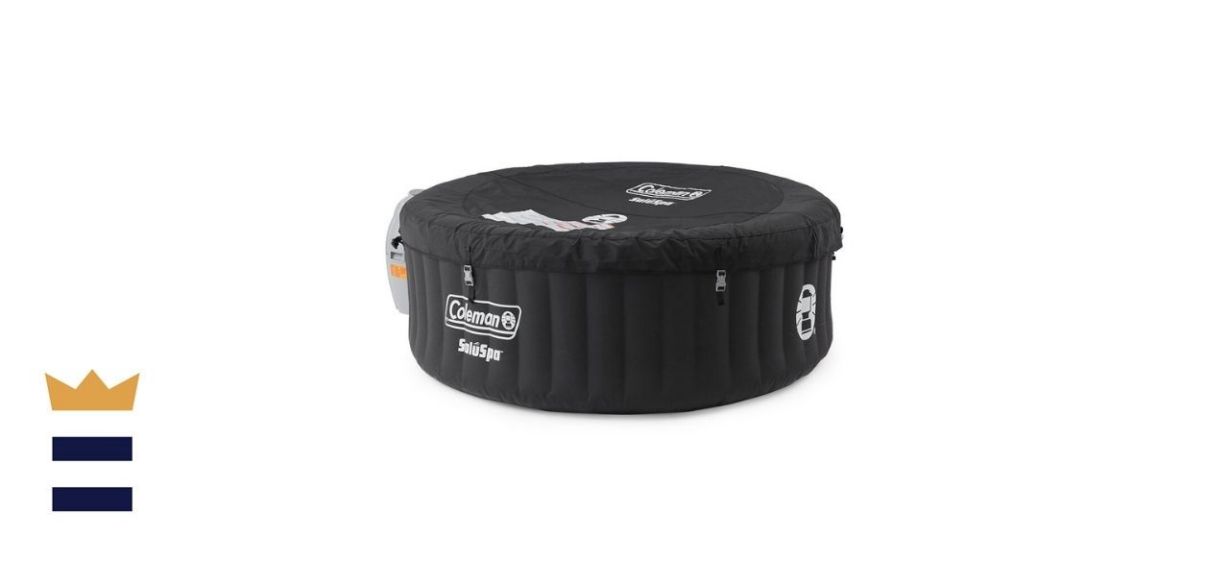 Coleman 4-Person 60-Jet Round Inflatable Hot Tub