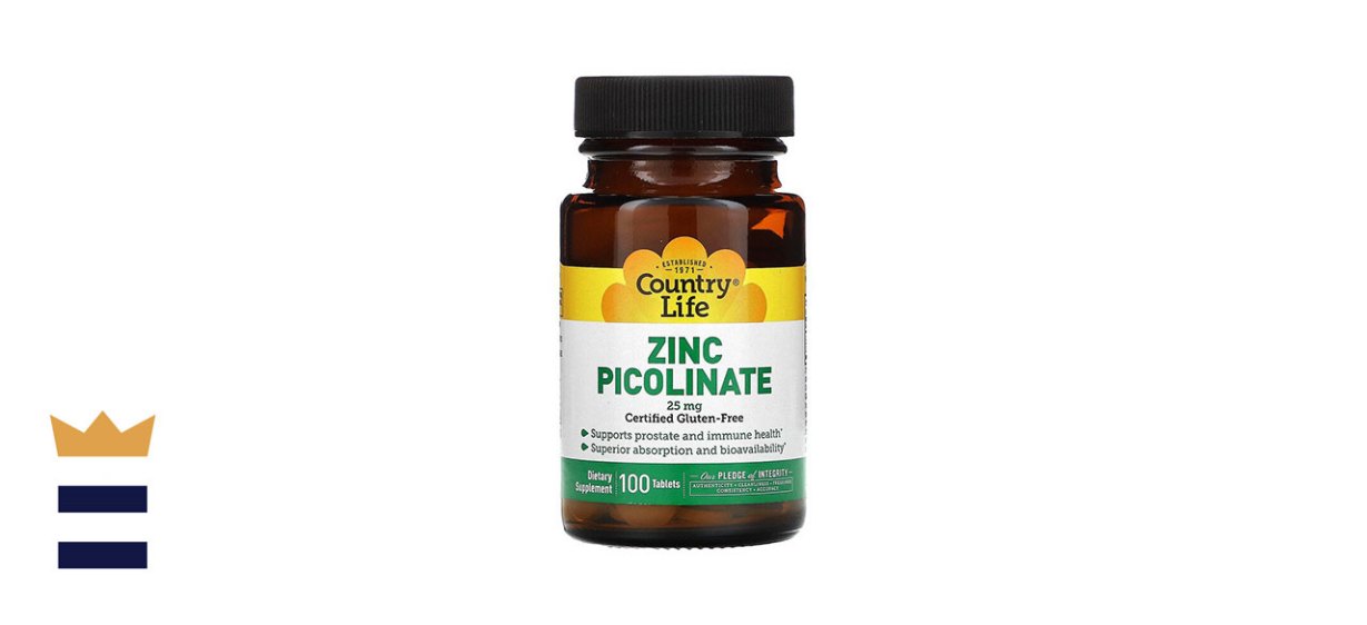 Country Life 25 mg Zinc Picolinate